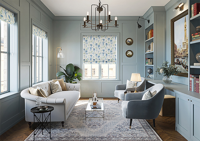 Wisteria Silk, Dream - Twist&Fit Roman Blind - Image 8